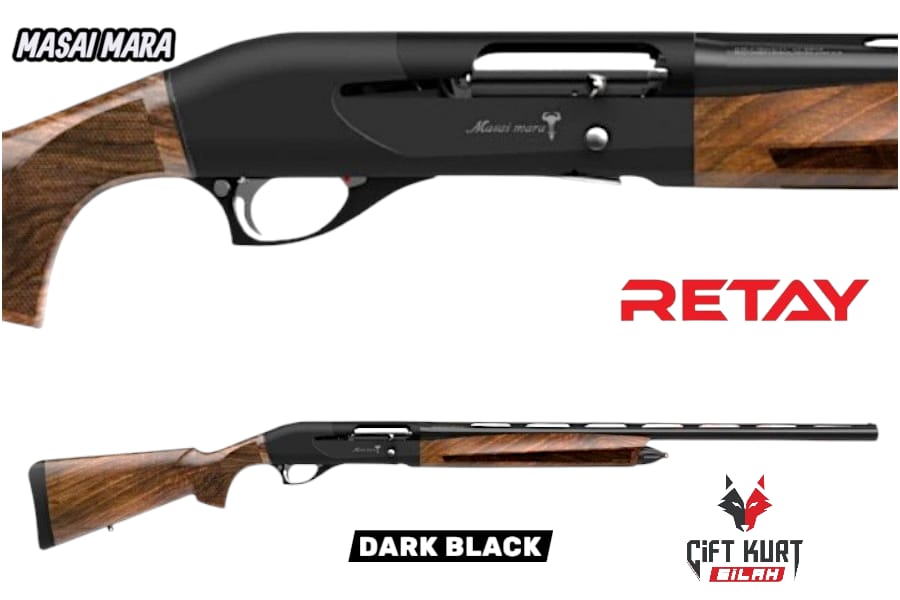 RETAY MASAi MARA DARK BLACK YİVSİZ AV TÜFEĞİ